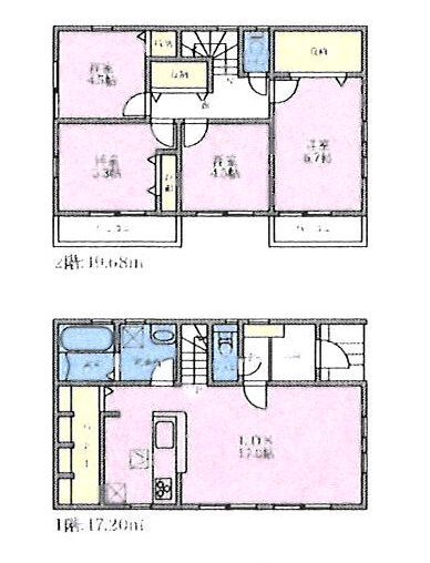 建物参考間取り 96.88u 1530万円