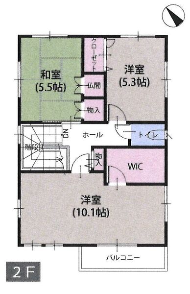 2階間取